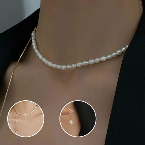 Collier de perles réglable