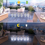 Lot de 6 Lampes Solaires pour Bocal Mason