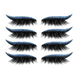 Eyeliner Réutilisable et Autocollants pour Cils (4 paires)