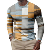 Haut décontracté à manches longues pour hommes