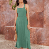 Robe Débardeur En Coton Et Lin