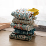 Chaussettes en coton gaufré vintage