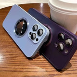 Étui Magnétique en Verre avec Protection de l'Objectif