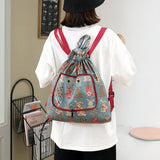 sac à dos imprimé en nylon