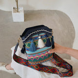 Sac à bandoulière tressé