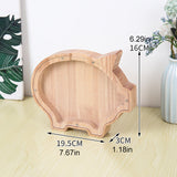 Tirelire Animal en Bois