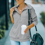Sweat-shirt sans capuche pour femme