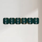 Multifonctionnel transparent 6 crochets