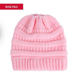 Bonnet en queue de Cheval en Tricot Doux - ciaovie
