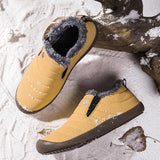 Chaussures à neige unisexes imperméables et chaudes