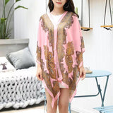 écharpe châle de protection solaire