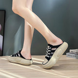 Demi-pantoufles décontractées pour femmes