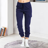 Pantalon cargo à poches latérales