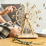 Puzzle Créatif en Trois Dimensions en Bois