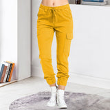 Pantalon cargo à poches latérales