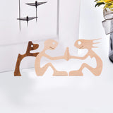 Ornements de table de sculpture en bois