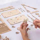 Puzzle Créatif en Trois Dimensions en Bois