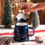 Tasse d'arbre de Noël créative 3D