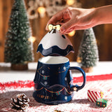 Tasse d'arbre de Noël créative 3D