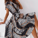 Femmes D'été Imprimé Robe