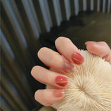 Dessin d'ongles œil de chat (24pcs)