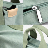 Sac Fourre-tout En Toile Multi-poches Daily Purse