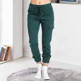 Pantalon cargo à poches latérales