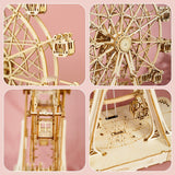 Puzzle Créatif en Trois Dimensions en Bois