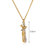 Collier et Boucles d'Oreilles Le Conte de Deux Amoureux