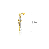 Collier et Boucles d'Oreilles Le Conte de Deux Amoureux