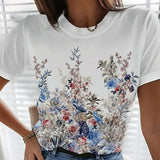 T-shirt décontracté à manches courtes