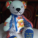 Jeu de règles de gabarit d'ours de la mémoire (10 pièces)