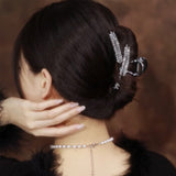 Barrette Métallique en Forme d'Oreille de Blé