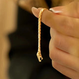 Bague serpent ouverte à la mode