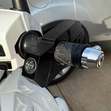 Serrure à poignée pour motocyclette