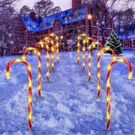 Décorations de Noël en sucre d'orge solaire