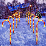 Décorations de Noël en sucre d'orge solaire
