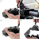 Serrure à poignée pour motocyclette