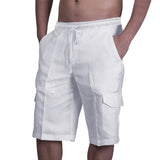 Short Décontracté En Lin Pour Hommes