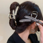 Barrette Métallique en Forme d'Oreille de Blé