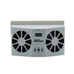 Ventilateur d'aération de fenêtre de voiture à énergie solaire