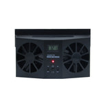 Ventilateur d'aération de fenêtre de voiture à énergie solaire