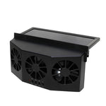 Ventilateur d'aération de fenêtre de voiture à énergie solaire