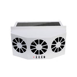 Ventilateur d'aération de fenêtre de voiture à énergie solaire
