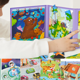 Livre de Puzzle Magnétique 3-en-1