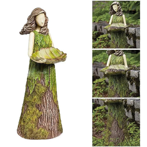 Mangeoire à Oiseaux Fille des forêts