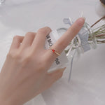 Achetez-en 1, obtenez-en 1 gratuit - Bague coeur rubis