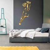 Sticker Mural Cheval Miroir Moderne Acrylique 3D