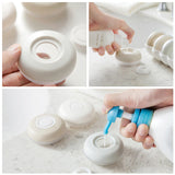 Ensemble de contenants de lotion de voyage réutilisables (4 pièces)