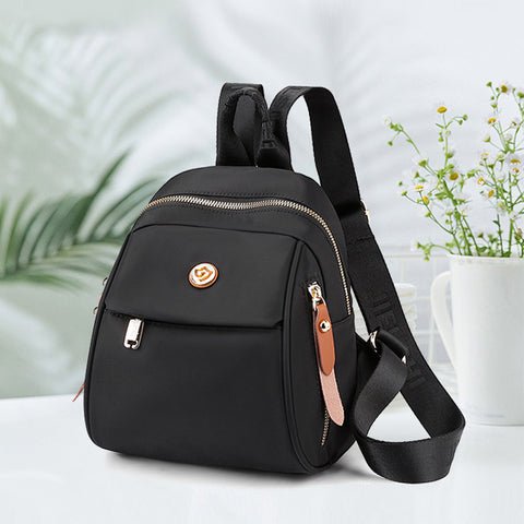 Mini sac à dos de couleur unie